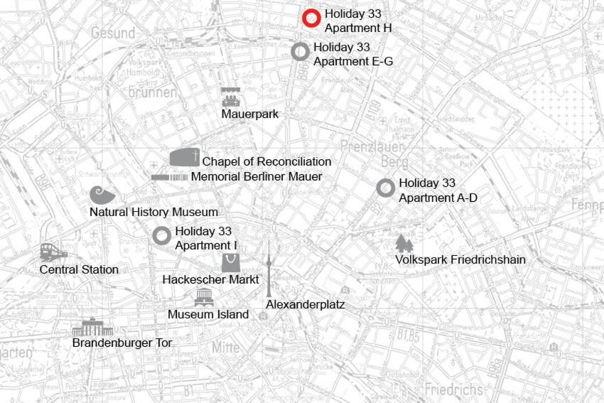 Holiday 33 Apartment H S-Bahn Schoenhauser Allee برلين المظهر الخارجي الصورة